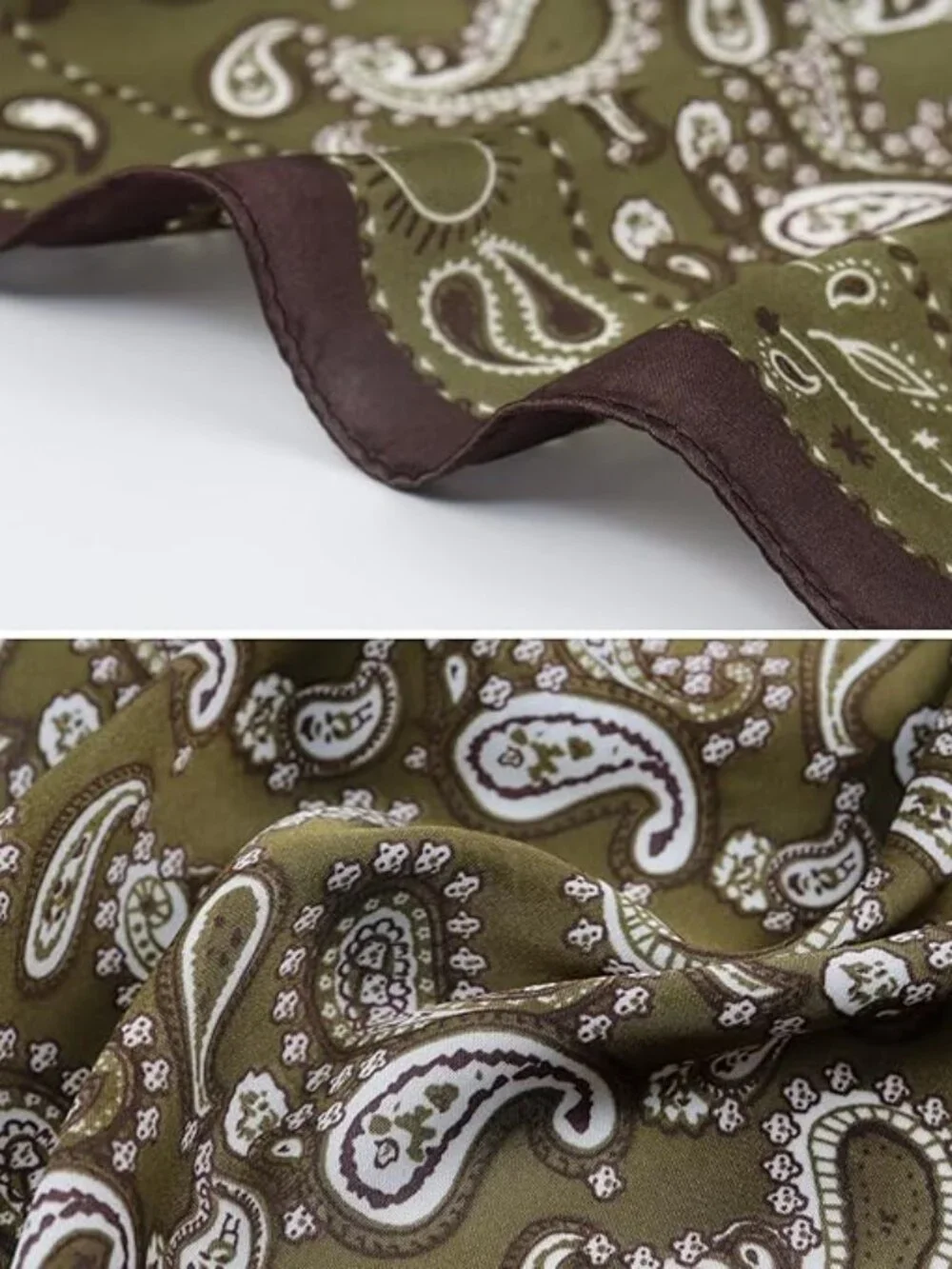 Square Silk Neck Scarf 27.5in